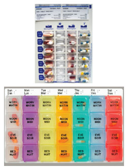 organization of medications